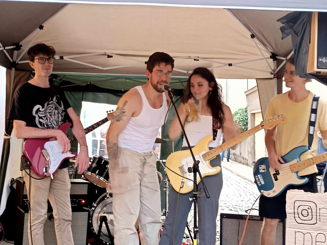 Linup der Fete de la musique in Zschopau
